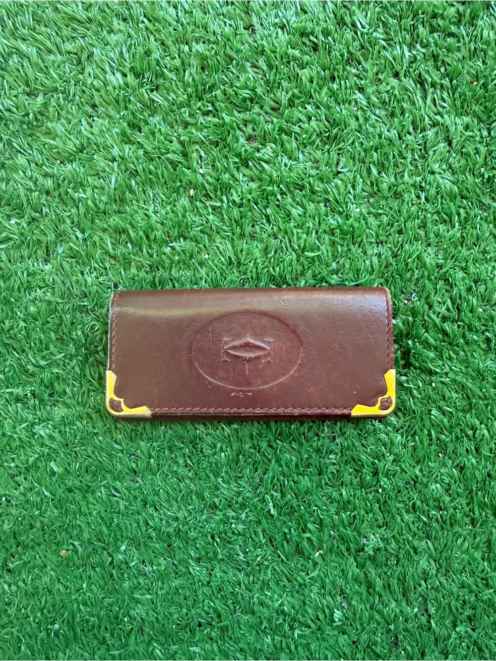 Authentic Cartier Burgundy Leather Key Holder